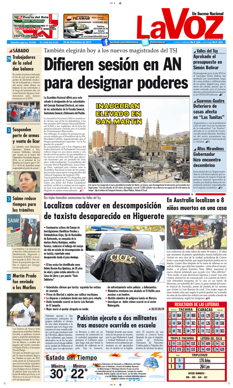 PORTADA LA VOZ