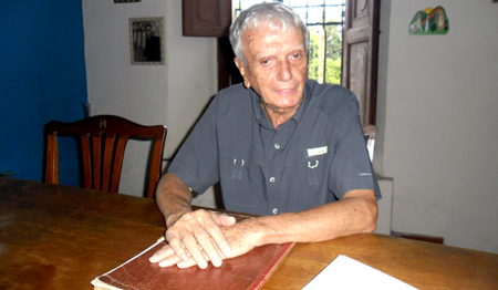 El padre Benito Perdomo informó sobre algunas actividades que se llevarán a efecto este miércoles de ceniza