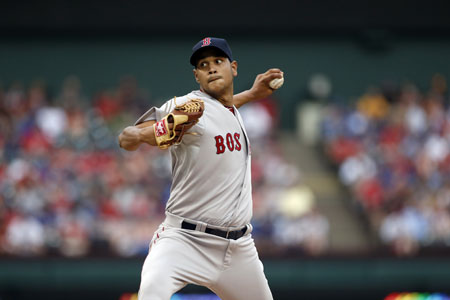Rodríguez se metió en la historia de los Medias Rojas de Boston AP / Brandon Wade