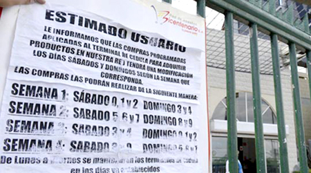 La venta por número de cédula de productos regulados, según el día de la semana, en comercios de Venezuela será eliminado en los próximos días.