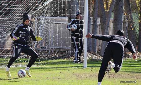 El equipo nacional sigue entrenando en Mendoza, Argentina