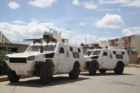 Más de mil funcionarios de la GNB y policías municipales fueron desplegados en los urbanismos Ciudad Betania y Lomas de la Guadalupe, en Valles del Tuy