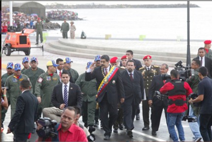 Nicolás Maduro, desde la ciudad de Cumaná, estado Sucre, señaló que “Venimos a conmemorar 500 años de lucha del pueblo” LV