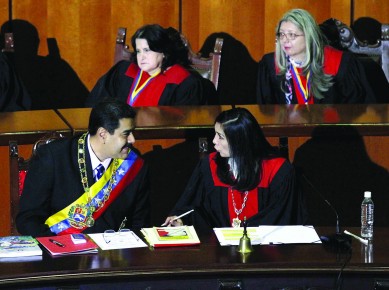 El pasado viernes se realizó la apertura del año judicial