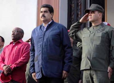 Handout picture released by Venezuelan presidency showing Venezuelan President Nicolas Maduro::AFP PHOTO : PRESIDENCIA RESTRICTED