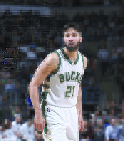Milwaukee, WI - MARCH 30: Greivis Vasquez #21 of the Milwaukee Bucks is seen during the game against the Phoenix Suns on March 30, 2016 at the BMO Harris Bradley Center in Milwaukee, Wisconsin. NOTE TO USER: User expressly acknowledges and agrees that, by downloading and or using this Photograph, user is consenting to the terms and conditions of the Getty Images License Agreement. Mandatory Copyright Notice: Copyright 2016 NBAE   Gary Dineen/NBAE via Getty Images/AFP
