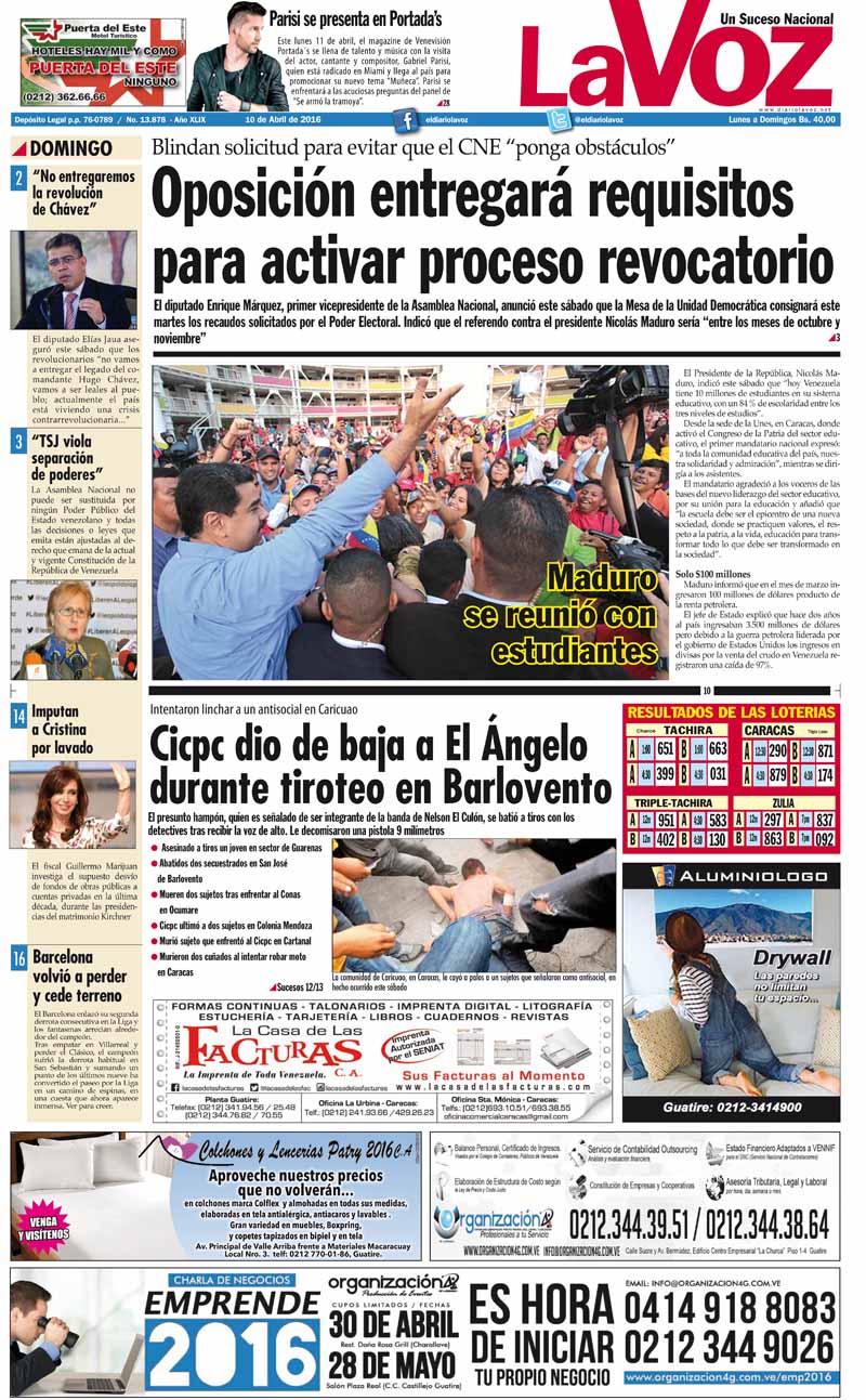 Portada LV