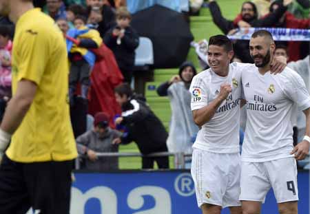 Real Madrid goleó y se acerca a los punteros AFP / Gerard Julien