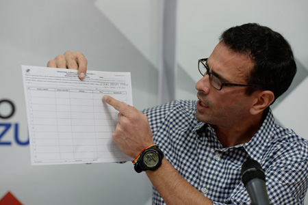 El Gobernador agradeció la gran cantidad de firmas recibidas AFP / Federico Parra