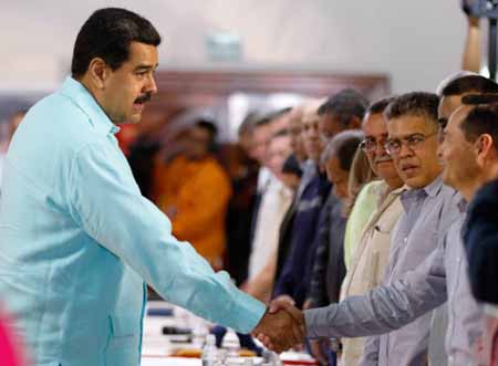  Maduro aseguró que el estado Miranda “es donde reinan las bandas paramilitares y donde hay el mayor número de asesinatos y secuestros de todo el país”. PRENSA PRESIDENCIAL