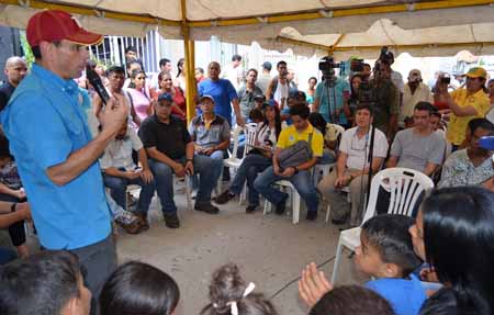 El Gobernador de Miranda inspeccionó varias obras de su gestión en el barrio Zulia de Guarenas 