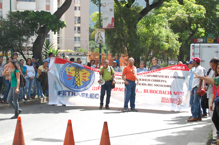 Los trabajadores aún no han recibido respuestas del gobierno nacional Foto Giovanni Martínez 