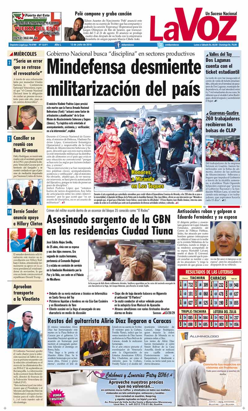 PORTADA LA VOZ