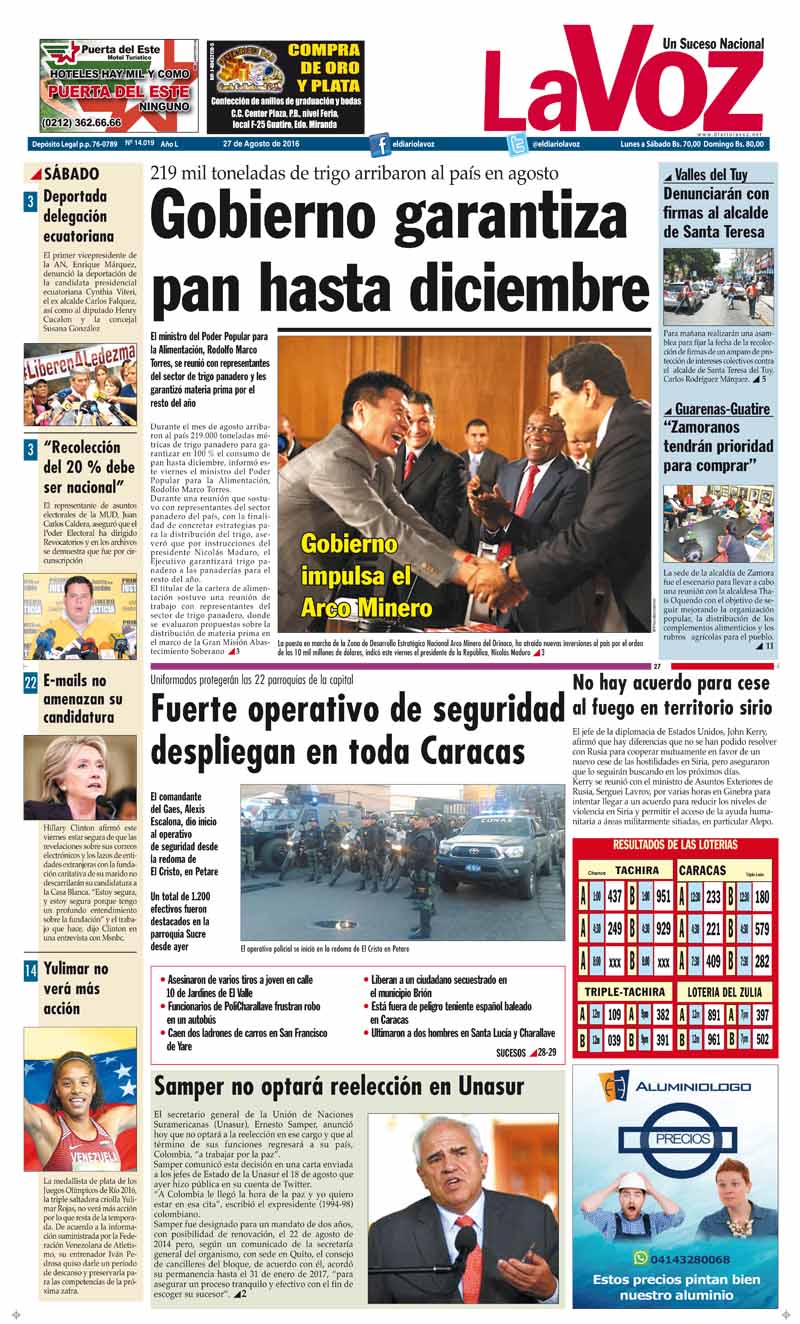 PORTADA LA VOZ