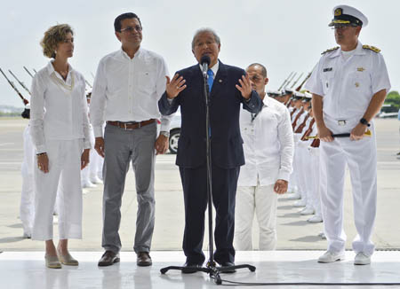 COLOMBIA-FARC-PEACE-SALVADOR-SANCHEZ CEREN-ARRIVAL