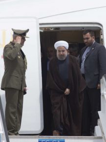 El mandatario iraní Hassan Rouhani se reunirá con su homólogo Raúl Castro Ruz. ISMAEL FRANCISCO / CUBADEBATE / AP
