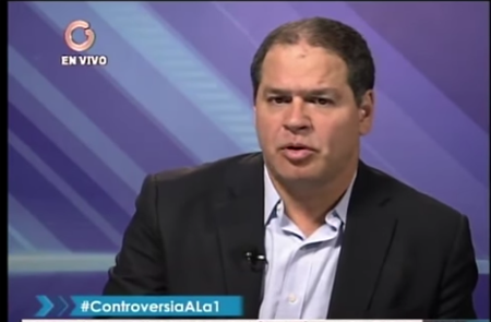 Luis Florido: “Los venezolanos tenemos la obligación a ayudar a que se dé cumplimiento a nuestros derechos”. CORTESIA / GLOBOVISION