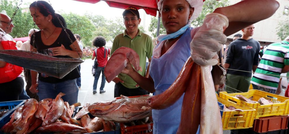 La Feria del Pescado llegó a Caracas y once estados este sábado