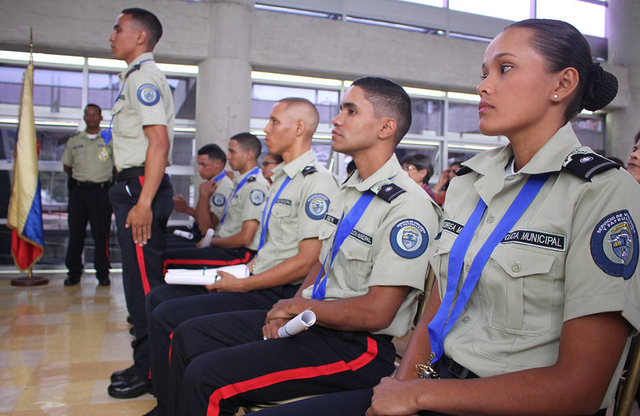 Los nuevos agentes policiales de Baruta